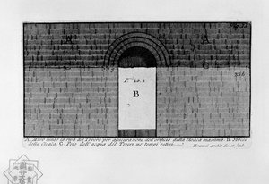 Cloaca Maxima von Giovanni Battista Piranesi
